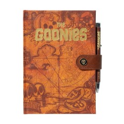 Anteckningsbok - The Goonies – Treasure Map A5 Premium with Projector Pen