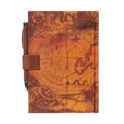Anteckningsbok - The Goonies – Treasure Map A5 Premium with Projector Pen