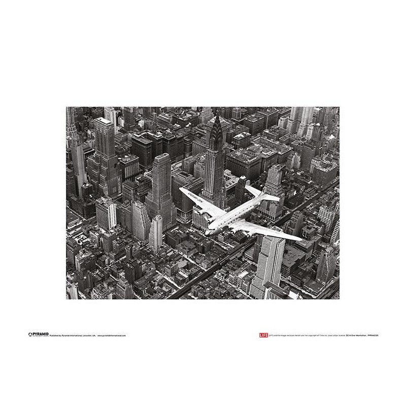 Time Life - DC-4 Over Manhattan