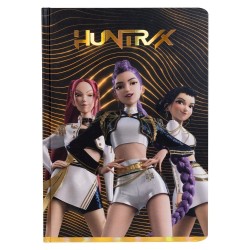 Anteckningsbok - KPop Demon Hunters – A5 Notebook Golden