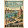 A3 Print - Göteborg – västkustens pärla