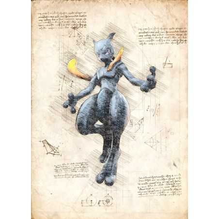 The Hobbit - Parchment map, Pergament karta