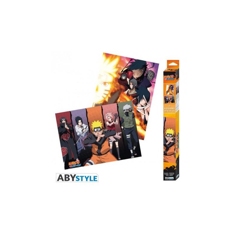 NARUTO SHIPPUDEN - Set 2 Chibi Posters - Groups NARUTO SHIPPUDEN - Set 2 Chibi Posters - Groups