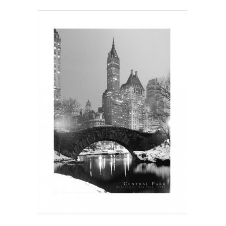 Poster - Central Park 1961 B/W