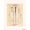 HARRY POTTER - THE WAND - Art Print