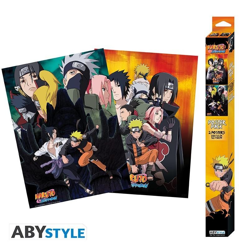 NARUTO SHIPPUDEN - Set 2 Chibi Posters - Ninjas NARUTO SHIPPUDEN - Set 2 Chibi Posters - Ninjas