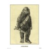 STAR WARS - CONCEPT ART - CHEWBACCA - Art Print