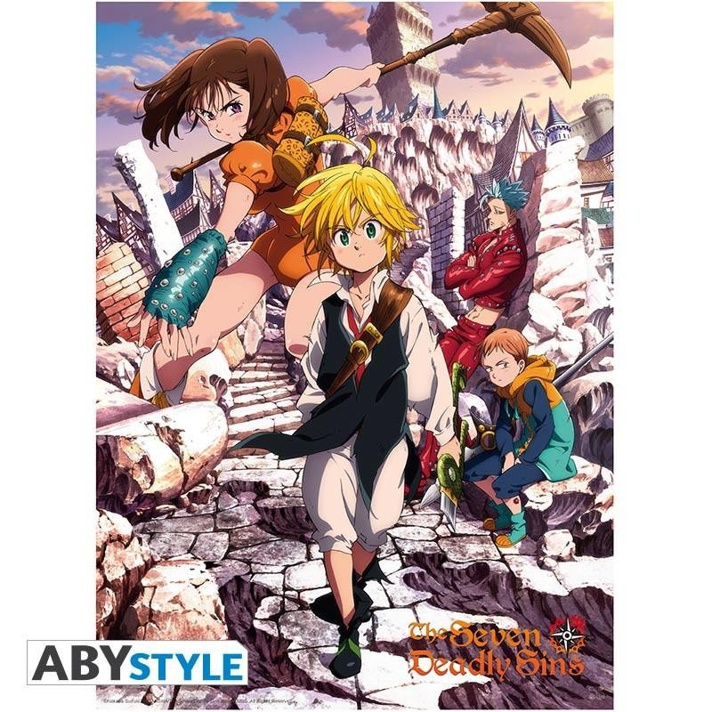 THE SEVEN DEADLY SINS - Poster "Sins" THE SEVEN DEADLY SINS - Poster "Sins"