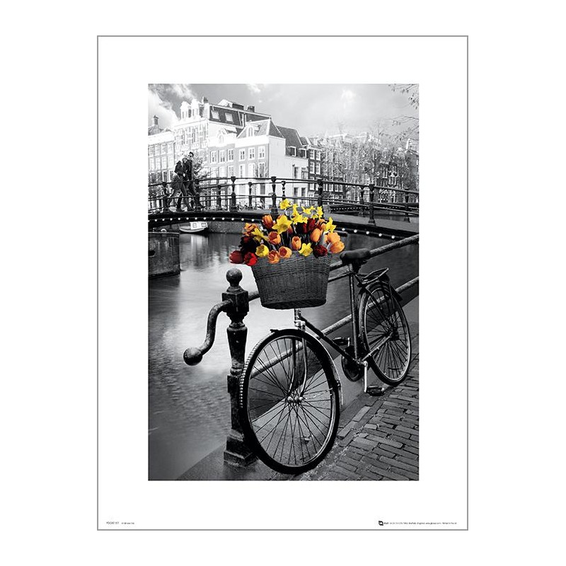 Exklusivt Art Print - Amsterdam Bike Exklusivt Art Print - Amsterdam Bike