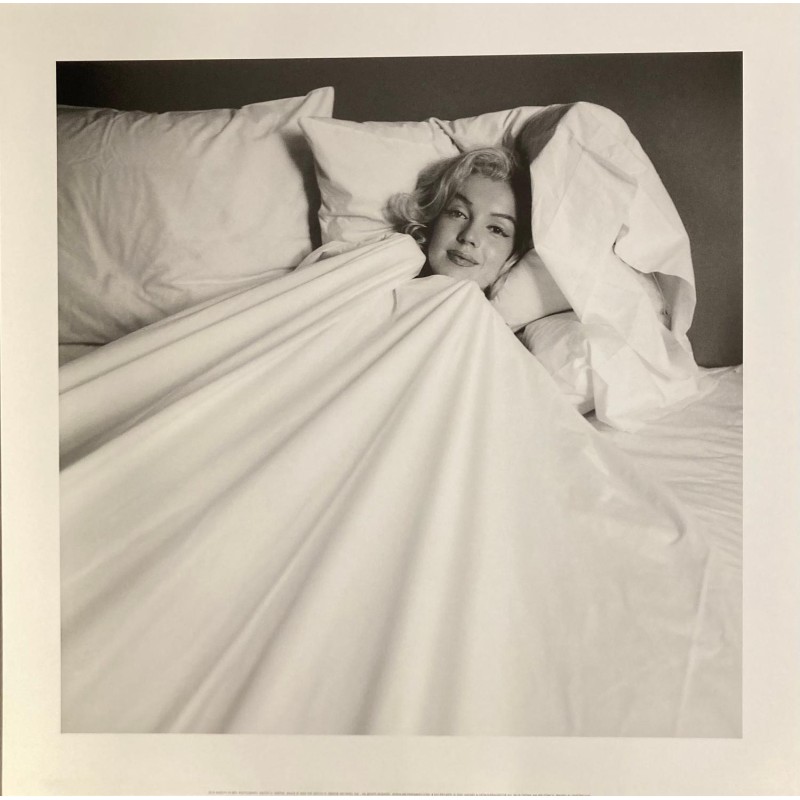 Exklusivt Art Print - Marilyn Monroe - Bed