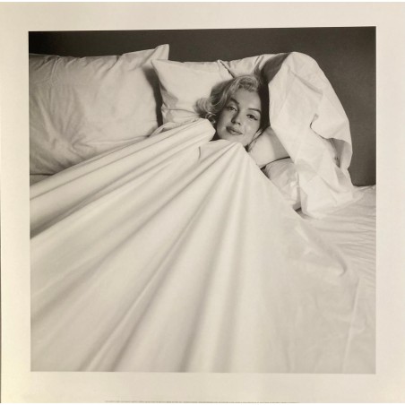 Exklusivt Art Print - Marilyn Monroe - Bed