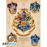 HARRY POTTER - Set 2 Chibi Posters - Crest & Marauders