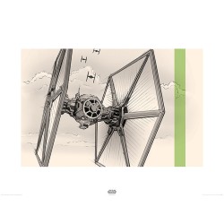 Star Wars Episode VII (TIE Fighter Pencil Art)