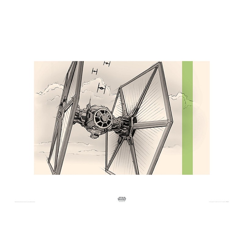 Star Wars Episode VII (TIE Fighter Pencil Art)