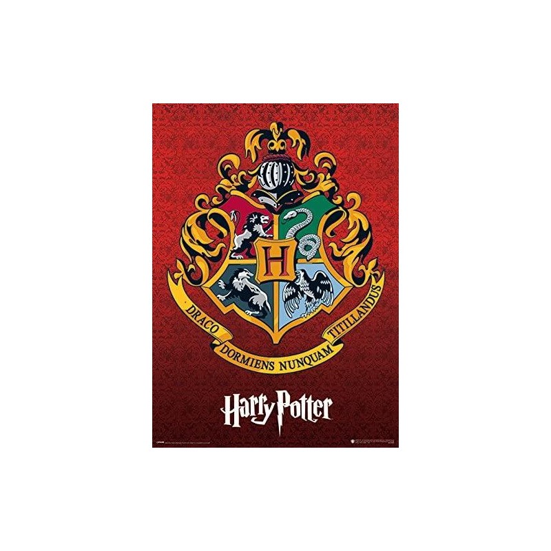 Harry Potter - Crest (Metallic poster)