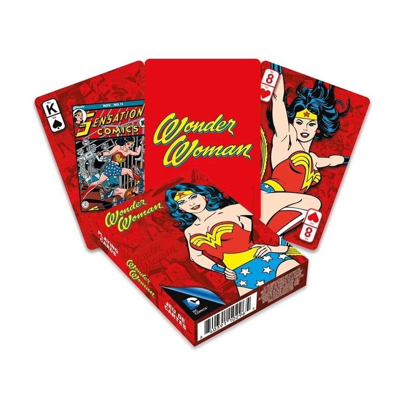 Kortlek - DC Comics Playing Cards Retro Wonder Woman
