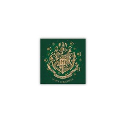 Harry Potter - Magnet 8x8cm - X-MAS - Hogwarts Green