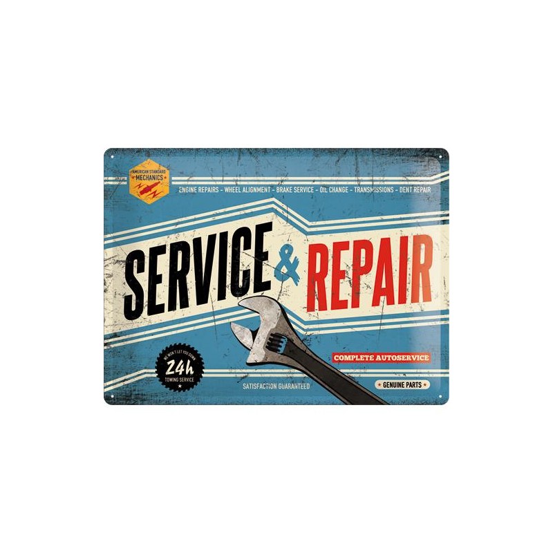 Metallskylt 30×40 cm Best garage, Service & repair Metallskylt 30×40 cm Best garage, Service & repair