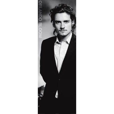 Orlando Bloom - svartvit