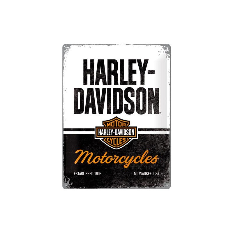Metallskylt 30×40 cm Harley-Davidson Motorcycles Metallskylt 30×40 cm Harley-Davidson Motorcycles