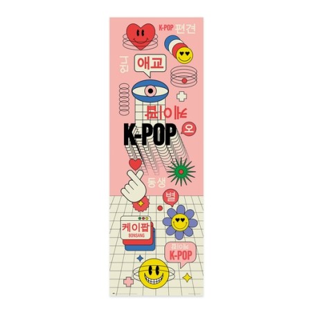 K-Pop - Rosa stor poster