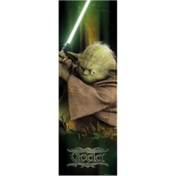 Poster - Star Wars - Yoda (dörraffisch)