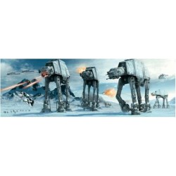 Poster - Star Wars - Hoth battle - ATAT