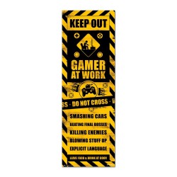 Gamer at work