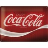 Metallskylt 30Ã—40 cm Coca-Cola Logo
