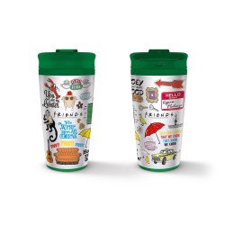 Friends (Iconographic) Metal Travel Mug