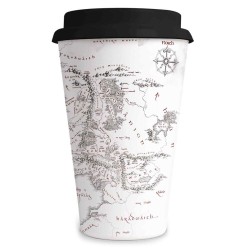 The Lord of the Rings Middle Earth Map - Travel Mug