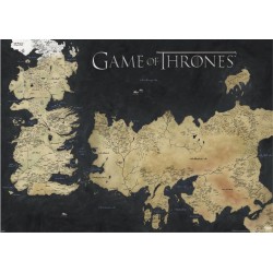 Game of thrones - Map of Westeros and Essos